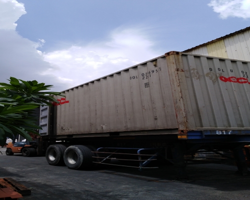 20180724 Just Offloaded 2 Containers This Afternoon